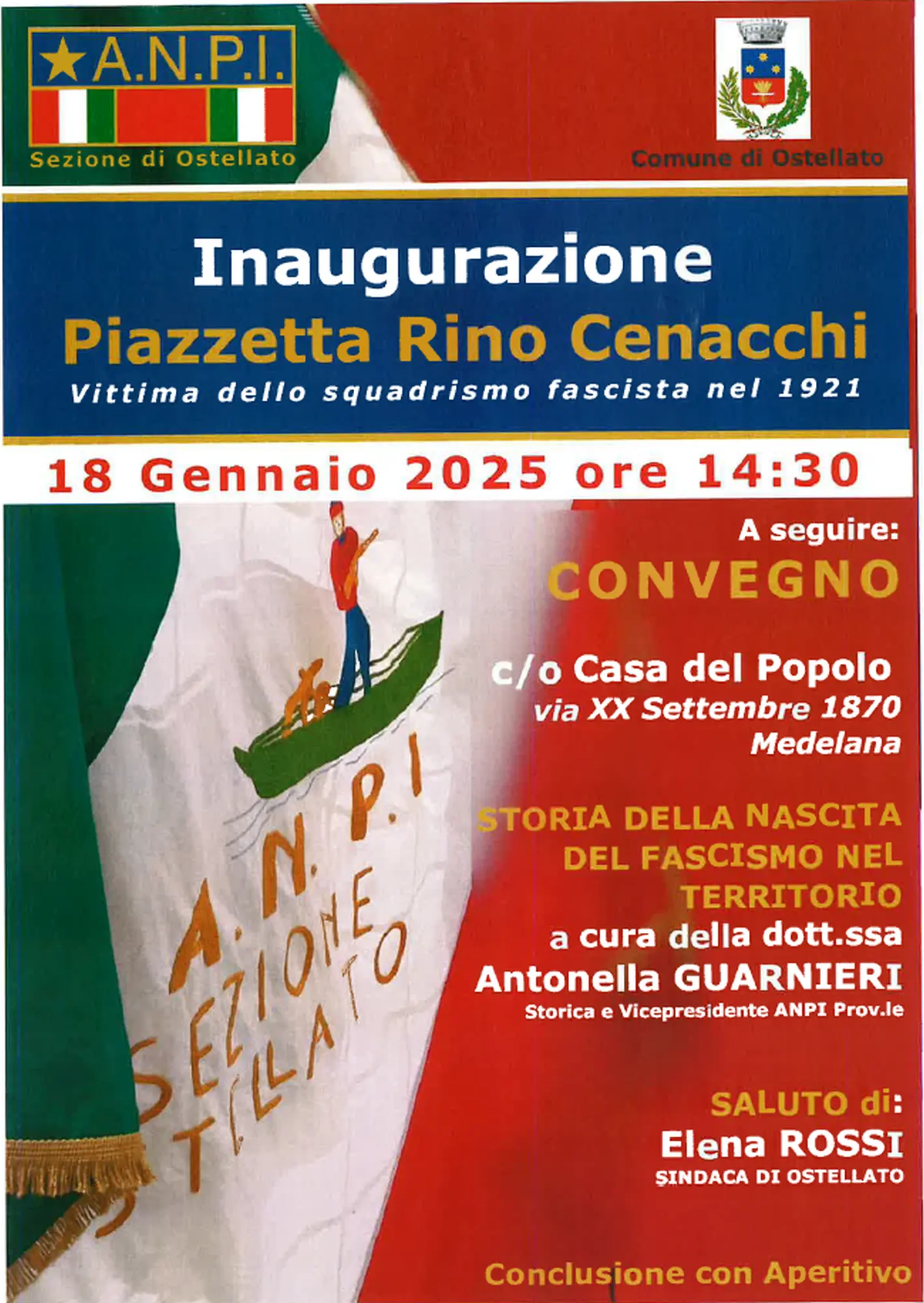 Inaugurazione Piazzetta Rino Cenacchi